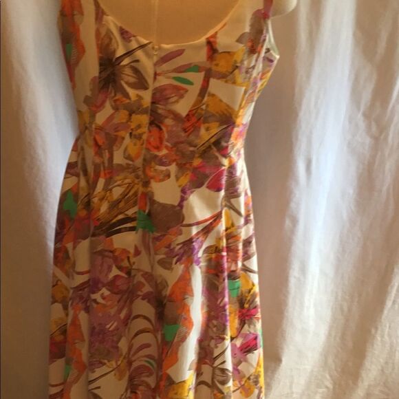 NINE WEST sleeveless cotton dress in size 10 - Picture 6 of 8